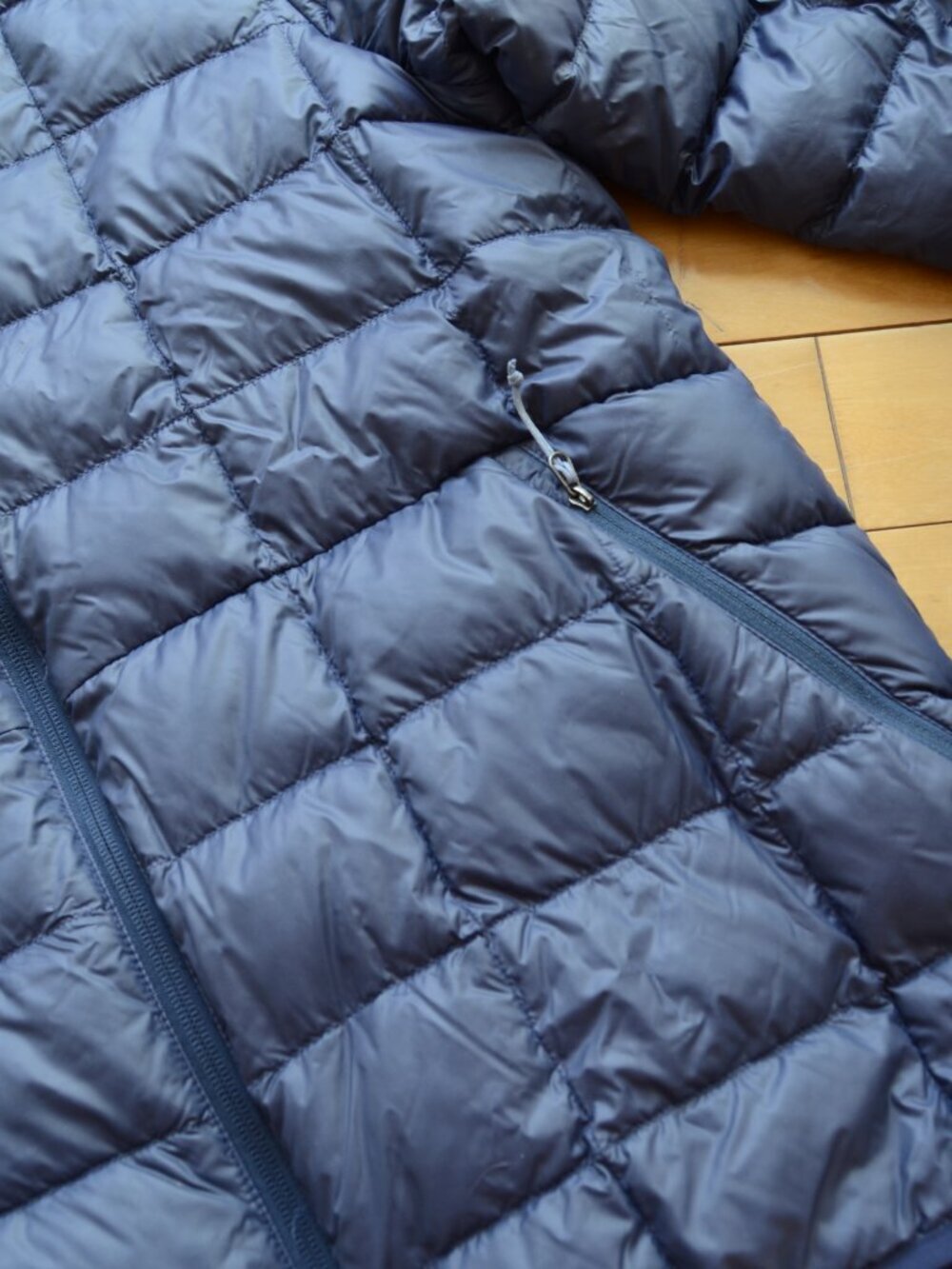 REI Co-op Men's Down Jacket in a dark blue Size M men - Picture 6 of 13